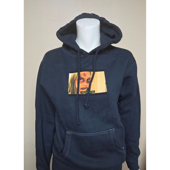 Emma Chamberlain Small I really need to lay down 2Pc Hoodie Sweatpants Sweatsuit - Picture 6 of 12